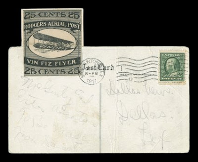 The Vin Viz Flyer Stamp